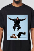 R. Kelly peeing on someone Mid-Air T-Shirt (black/white)