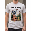 ‘Free R. Kelly’  T-Shirt (WHITE/Black)